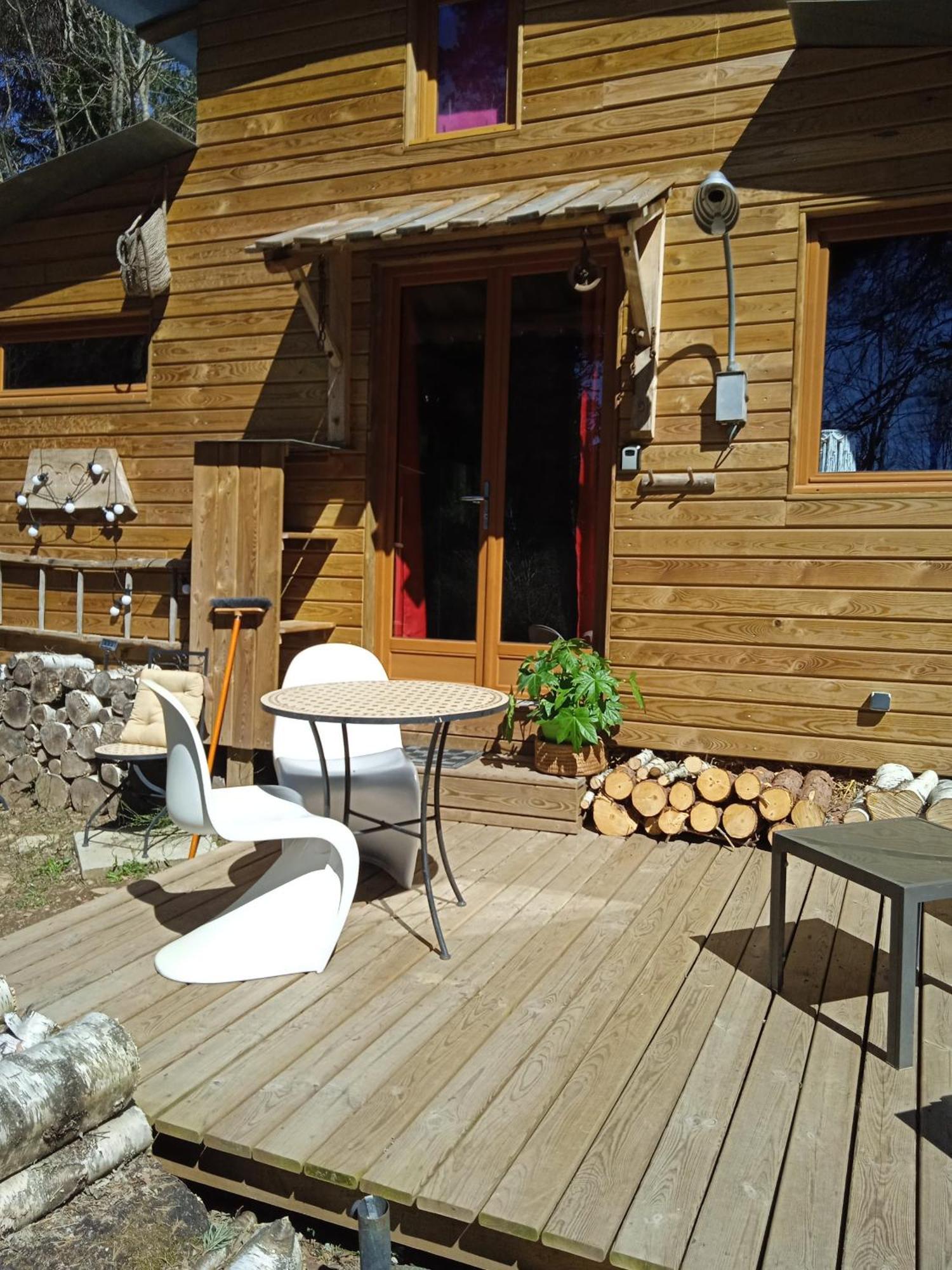Chalet Libellule Domaine De La Mamounette Champclause Екстер'єр фото